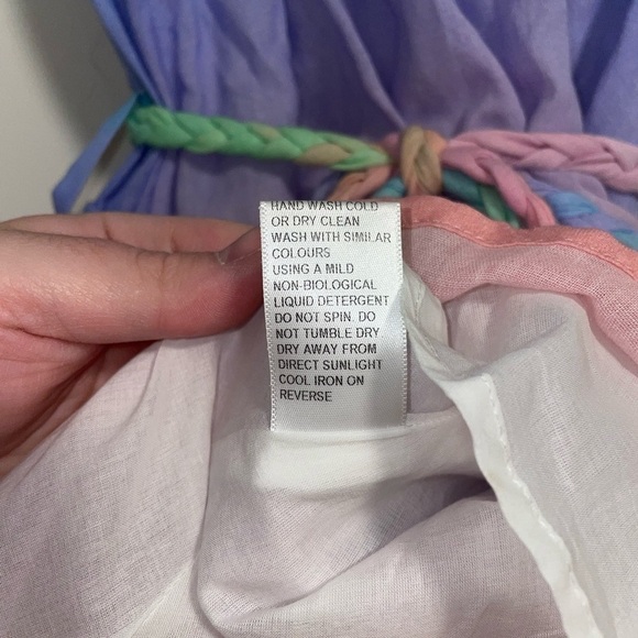 Olivia Rubin Babette Dress Pastel Ombré size 4 - Picture 14 of 14